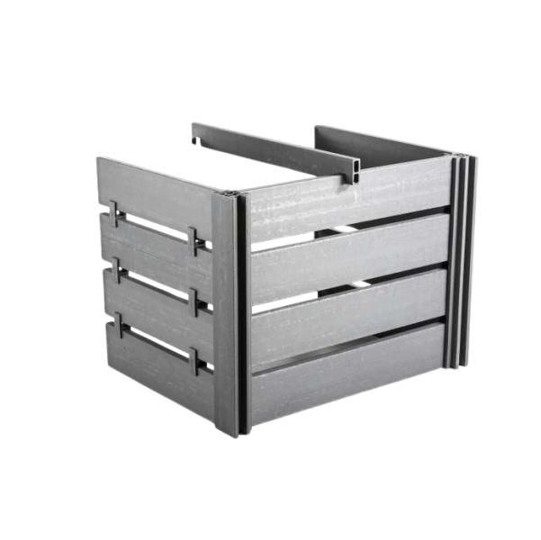 Aanbouwmodule voor compostbak